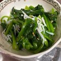 クック8QOOH4☆'s cooksnap of when they made ほうれん草としらすの簡単おひたしナムル風.