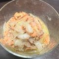 L.R's cooksnap of when they made スモークサーモンのマリネ.