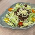 たべものにっき　tabemono's cooksnap of when they made 我が家のタコライス.