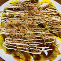 スマイルママ♪'s cooksnap of when they made これぞ！！ねぎ焼き◎超簡単＊大量ねぎ.