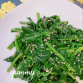 オウジリリノエ's cooksnap of when they made 超簡単！ほうれん草のごま☆ごま炒め.