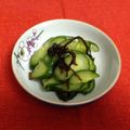 ぶ〜こ♡'s cooksnap of when they made きゅうりの塩昆布和え.