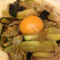 yukanori's cooksnap of when they made 茄子・ズッキーニ・豚肉のスタミナそうめん.