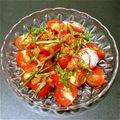 Shinonoge's cooksnap of when they made トマトと青しその醤油麹和えサラダ.