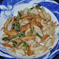 epoch's cooksnap of when they made ちくわとしらすと小松菜の炒め物.
