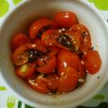 あーもこ's cooksnap of when they made ★ｺﾞﾏ香る♪ﾐﾆﾄﾏﾄの塩昆布和え★.