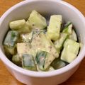 小林えりぽ's cooksnap of when they made きゅうりのヨーグルト粒マスタード和え.