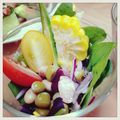 Minaちゃん♪'s cooksnap of when they made 簡単なのにオシャレなサラダパフェ♥.