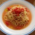 エリエタ's cooksnap of when they made 冷製☆カッペリーニパスタ.