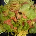 Makki203's cooksnap of when they made そら豆とキャベツのパスタ.