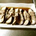 魔法陣グルグル's cooksnap of when they made ✿豚巻きナスのポン酢煮びたし✿.