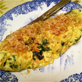 さくらのタルト's cooksnap of when they made ほうれん草と鮭フレの和風オムレツ.