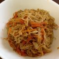 りんこ☆0206's cooksnap of when they made 電子レンジで簡単☆切干大根の麺つゆ煮♪.