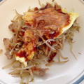 りえち♡'s cooksnap of when they made オムもやしお好み焼き風.