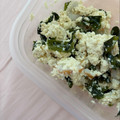hey-youta's cooksnap of when they made 水切り無し！木綿豆腐とワカメのサラダ♪.