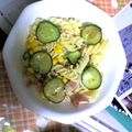 フッキ９'s cooksnap of when they made マカロニとコロコロ野菜の彩りサラダ.