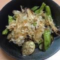 ちびた777's cooksnap of when they made レンジだけ☆茄子とししとうの煮びたし.