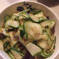 カバゴン's cooksnap of when they made ズッキーニの麺つゆ炒め.