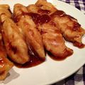 moccharera's cooksnap of when they made ササミのこってり照り焼きチーズ.