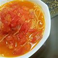 Hatsuhatsu's cooksnap of when they made トマトスープパスタ.