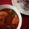 がこちん's cooksnap of when they made 土鍋で牛すじシチュー.