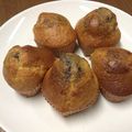 ﾋﾟｮﾝｺ's cooksnap of when they made バター、牛乳不使用★ブルーベリーマフィン.