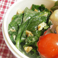かごちゃー's cooksnap of when they made ほうれん草とくるみのゴマダレ和え♪.
