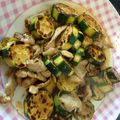 きはらさん's cooksnap of when they made 簡単☆絶品♪ズッキーニと豚肉いため.