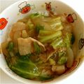 ゆうさく母ちゃん's cooksnap of when they made 白菜と豚肉ときくらげのあんかけ丼.