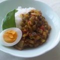 ドミンゲス's cooksnap of when they made トマトで煮込む野菜たっぷりキーマカレー♪.