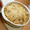 pzm's cooksnap of when they made ペンネのクリーム味噌グラタン.