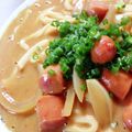 valhalla's cooksnap of when they made クリーミーカレーうどん.