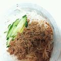 ぷらんとえっぐ's cooksnap of when they made 簡単　ジャージャー麺.