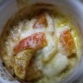 500k's cooksnap of when they made ズッキーニとトマトのチーズ焼き.