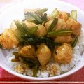 モツニラ's cooksnap of when they made 小松菜とササミのオイスターソース炒め.