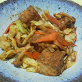 ひろころ23's cooksnap of when they made 厚揚げとキャベツの回鍋肉風.