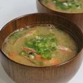 Hoink's cooksnap of when they made 真鯛　あら味噌汁.