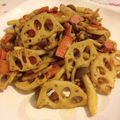 エリボナ's cooksnap of when they made 蓮根としめじのバター炒め。カレー風味♪.