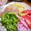 ユーロン's cooksnap of when they made 冷やし中パ！（パスタで冷やし中華）冷製.