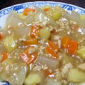 夏姫にゃん's cooksnap of when they made ★じゃがいもと人参のそぼろあん★.