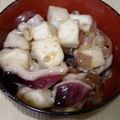 お楽しみのさなぎ's cooksnap of when they made タコとはんぺんの梅茗荷和え.