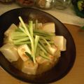 茶小春's cooksnap of when they made ガーリック豆腐.