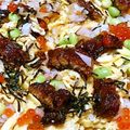 わこ太's cooksnap of when they made 新生姜とうなぎ蒲焼のカスタム丼がっつり味.