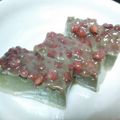 いのの　みーこ's cooksnap of when they made 生クリーム不要☆小豆とグリーンティーで和風ババロア.