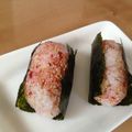 たまのじゃく's cooksnap of when they made おにぎり：ゆかり梅鰹.