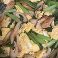 snow012's cooksnap of when they made ☆簡単☆小松菜とちくわの和風たまご炒め.
