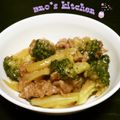 anochi。's cooksnap of when they made 牛肉とブロッコリーのオイスターソース炒め.