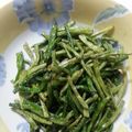 michiryu's cooksnap of when they made ささげの素揚げ.