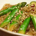 shinyui's cooksnap of when they made 簡単♡アスパラとしらたきの♡韓国風炒め.