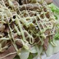 ヤスコ♪'s cooksnap of when they made ポン酢とマヨで！豚肉とレタスの炒め物♪.